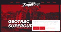 Desktop Screenshot of geotrac-supercup.at