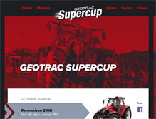 Tablet Screenshot of geotrac-supercup.at